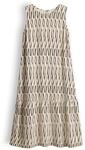 OPUS Damen Midikleid | Bedrucktes Midikleid mit Volant Natural Glaze, 40