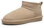 DREAM PAIRS Damen Stiefeletten Winterstiefel wasserfest warme Schneestiefel W&auml;rme