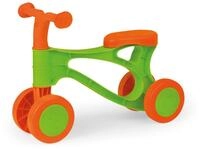 Lena 07145 Lauflernroller Eco My First Scooter, Laufrad gr&uuml;n orange,...