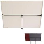 Doppler Active Balkonblende Black Edition 170x130cm in Natur I Sonnenschutz f&uuml;r