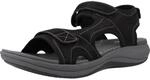 Clarks Freva55 Court Womens Navy Leather, 7.5