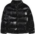 NAME IT M&auml;dchen Nkfmanon Puffer Jacket, Black, Numeric_128