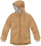 Disana WALK-JACKE, 100% Bio-Merinowolle GOTS, IVN Best | mit Kapuze | Baby Kleinkind