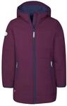 Trollkids Girls Stavanger Coat 92, Plum/Navy