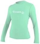 O'Neill Damen Shirt WMS Basic Skins Long Sleeve Sun Shirt, Light Aqua, XS,