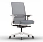 ofinto Active B&uuml;rostuhl Wei&szlig; TESTSIEGER | Ergonomischer Schreibtischstuhl mit