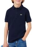 Lacoste Jungen Lcb Non-Organic Petit Pique Poloshirt, Marine, 152