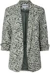 PIECES Female Blazer PCBOSELLA 3/4-ARM Print