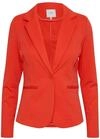 ICHI IHKATE BL Damen Blazer Kurzblazer Jacke Ein-Knopf-Blazer mit Stretch und