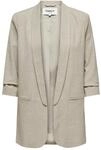 ONLY Women's ONLELLY 3/4 Life TLR NOOS Blazer, White Pepper,34