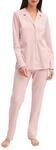 CALIDA Night Lovers Pyjama Damen | durchgekn&ouml;pfter Schlafanzug, weiche