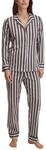 CALIDA Night Lovers Pyjama, Schlafanzug, durchgekn&ouml;pft Damen, aus 100%