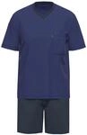Ammann Schlafanzug kurz Nightwear 7829 Gr. 50 in dunkelblau