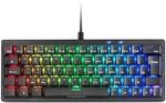 Mars Gaming MKMINIPRO, Italienisch, Mechanische Ultra-Kompakte 60 Prozent Tastatur,