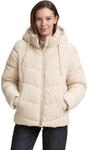Tom Tailor Damen Puffer-Jacke mit Kapuze