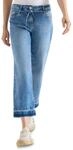 Cecil High Waist Straight Leg Jeans mit Loose Fit Authentic Used wash 30