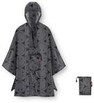 reisenthel mini maxi poncho smiley&reg; grey &ndash; Klein verpackter Regencape aus