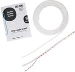 ee zee Silicone 10 x Fugenband 1300 mm - - Fertigfuge f&uuml;r Waschtisch, WC -