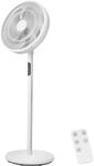 KLAMER Standventilator leise, stromsparender DC Standventilator mit Fernbedienung, 12