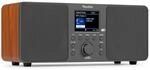 Audizio Genua DAB Radio mit Bluetooth &ndash; Stereo DAB Plus Radio mit Fernbedienung, 60