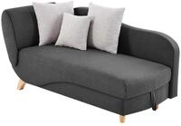 Vente-unique Recamiere mit Schlaffunktion & Stauraum - Ecke Links - Stoff -...