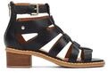 Pikolinos Absatzsandalen in Leder BLANES f&uuml;r Frauen Farbe BLACK