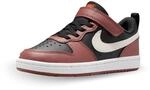 NIKE Schuhe Court Borough Low Recraft (PS) Code DV5457-015 Schwarz, Schwarz und Rot.,