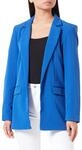 PIECES Damen Pcbozzy Ls Loose Blazer Noos Bc Klassischer Blazer, Mazarine Blue,M