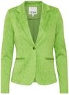 ICHI IHKATE Leopard Jacquard Damen Blazer Jackenblazer Regular fit, Gr&ouml;&szlig;e:S,
