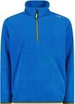 CMP Jungen Fleecepullover Rollkragenpullover Midlayer Kid Sweat, Farbe:Dunkelblau,