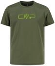 CMP Jungen Logo Print T-Shirt mit Dry Function Gr. 164