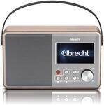 Albrecht DR 862 tragbares DAB Plus/UKW Radio, Komfortmodus, Bluetooth