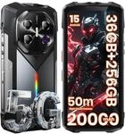 FOSSiBOT F113 5G Outdoor Handy Ohne Vertrag, 36GB+256GB, 20000mAh(33W),