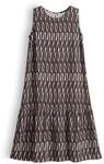 OPUS Damen Midikleid | Bedrucktes Midikleid mit Volant Affogato, 34