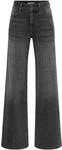 ONLY Female Jeans mit weitem Bein ONLMADISON Hohe Taille Weiter Beinschnitt Jeans