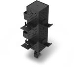 uRage Pegboard-Set, Lochplatte, Stecktafel f&uuml;r Gaming-Setup, Schwarz