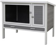 Kerbl Pet Kunststoffstall Samy XL, Hasenstall, 116x73x92cm, f&uuml;r Hasen, Kaninchen,