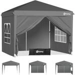 Sekey Pop Up Pavillon 2x2m mit Seitenw&auml;nden, Faltpavillon Wasserdicht Stabil