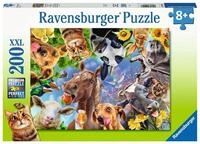 Ravensburger Kinderpuzzle - 12902 Lustige Bauernhoftiere - Tier-Puzzle f&uuml;r Kinder ab