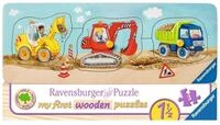 Ravensburger Kinderpuzzle - 03066 Die kleine Baustelle - My First Wooden Puzzle...