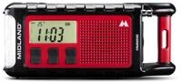 Midland ER300 Pro C1663 Notfallradio AM/FM und externer Akku USB-C f&uuml;r 2