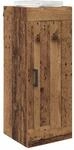 vidaXL Wandschrank Altholz 34,5 x 34 x 90 cm Holzwerkstoff, Wohnzimmer-Stauraum,