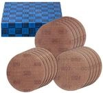 PFERD TOOLS Netz-Klettscheiben Set Grob, 15-teilig | Korund &Oslash;150mm A80, 100, 120 