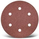 MENZER Red Klett-Schleifscheiben, 150 mm, 6-Loch, f. Exzenterschleifer, Normalkorund