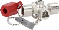KS Tools 130.1010 Mini-Schaltschrankschl&uuml;ssel, 42mm