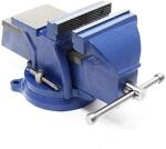 Wiltec Schraubstock Heavy Duty 150 mm Klemmbacke, Spannwerkzeug mit Amboss f&uuml;r