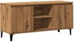 vidaXL TV Schrank, Lowboard f&uuml;r Fernseher, Fernsehtisch mit Stauraum, Fernsehschrank