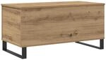 vidaXL Couchtisch, Beistelltisch mit Stauraum, Kaffeetisch f&uuml;r Wohnzimmer, Sofatisch
