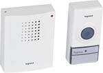 LEGRAND - Kabelloses T&uuml;rklingel-Set &ndash; Funk&uuml;bertragung &ndash; Reichweite 50 m &ndash; 32