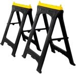 Kinzo B&ouml;cke - 2 St&uuml;ck - Zusammenklappbar - Maximal 170 Kilo - 61x54x78cm